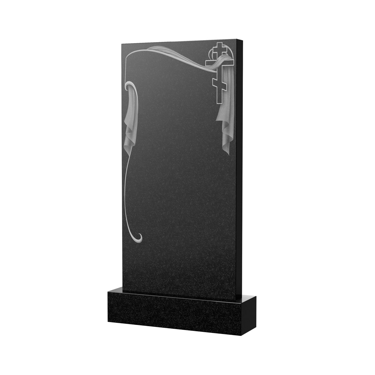 Художественное оформление памятника в Твери | Художественное оформление на гранитную стелу, рисунок ВХО-051