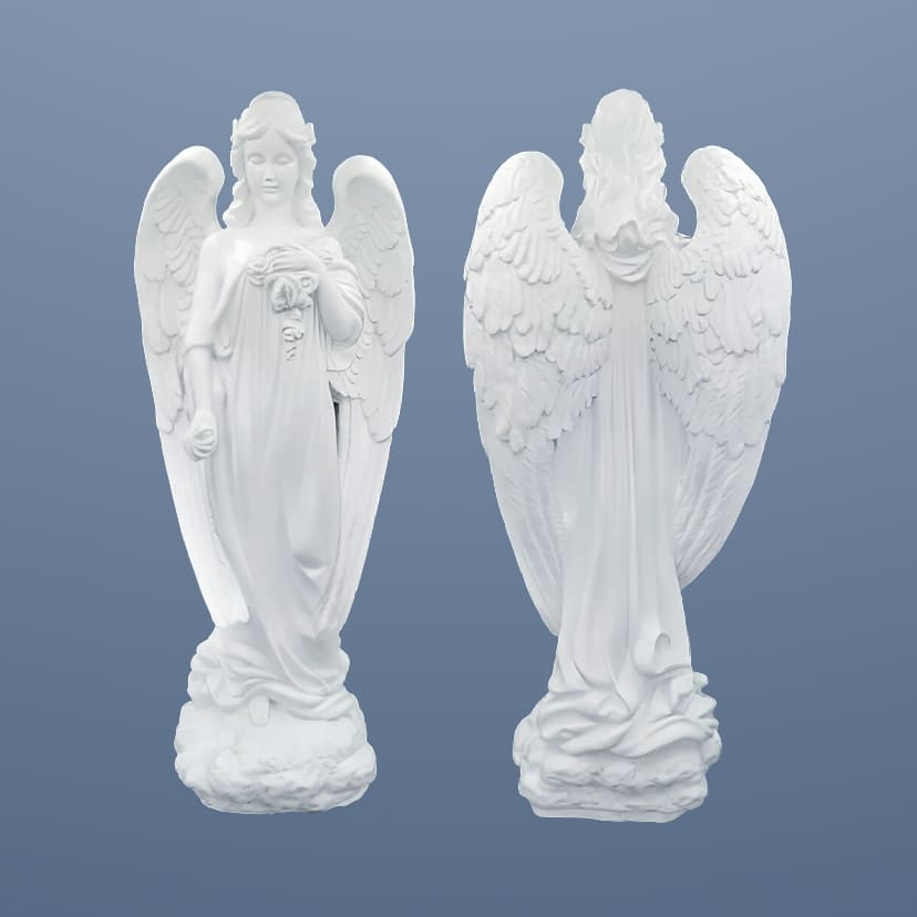 Скульптуры из искусственного мрамора в Твери | Скульптура Ангела №2