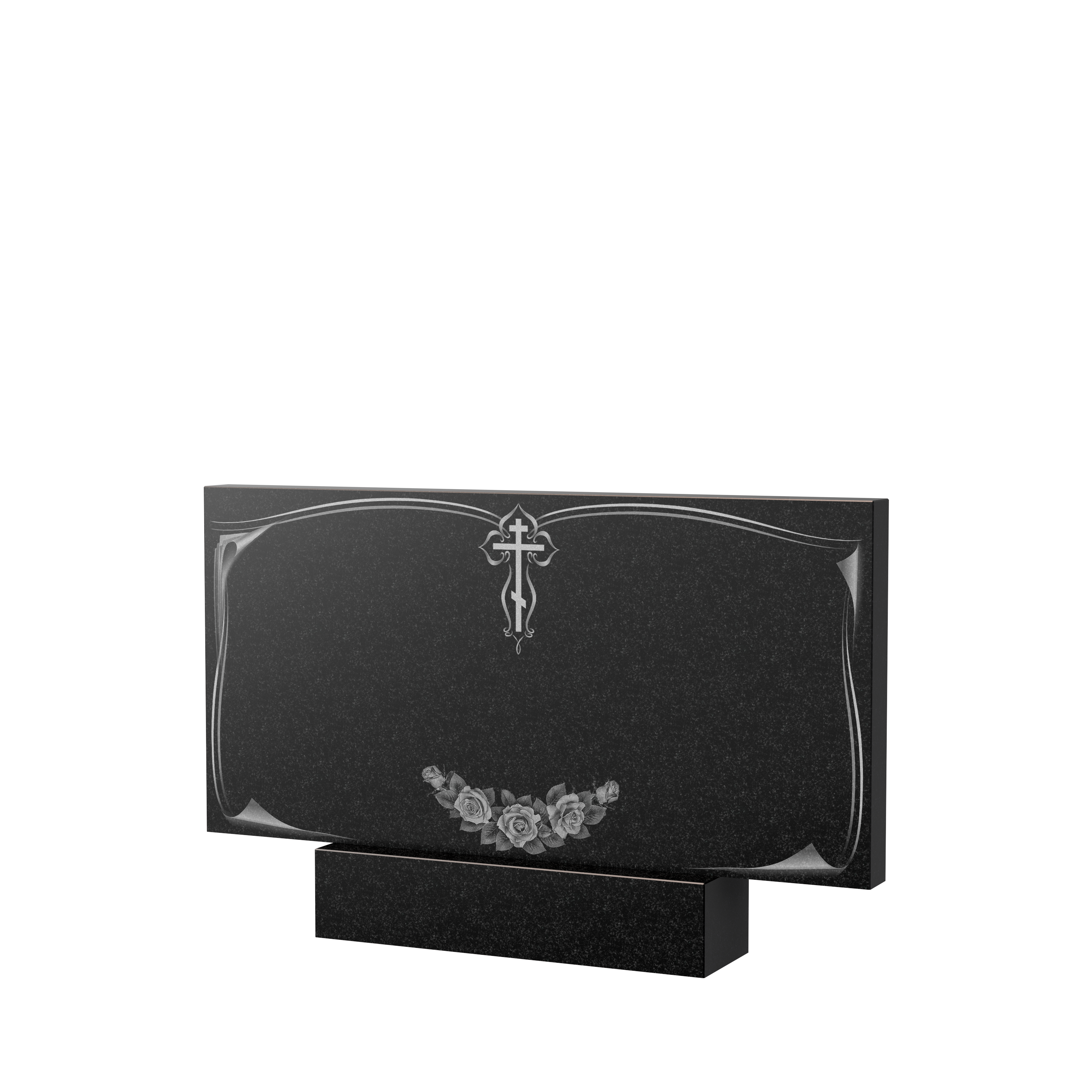 Художественное оформление памятника в Твери | Художественное оформление на гранитную стелу, рисунок ГХО-001