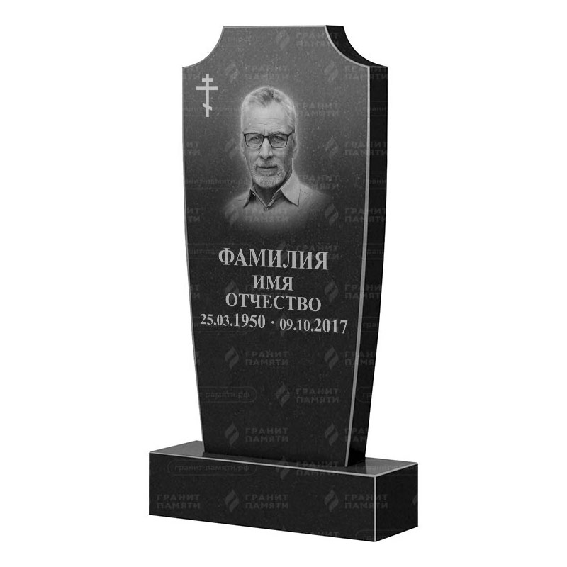 Памятники из гранита вертикальные в Твери | Гранитный памятник ФГ-010