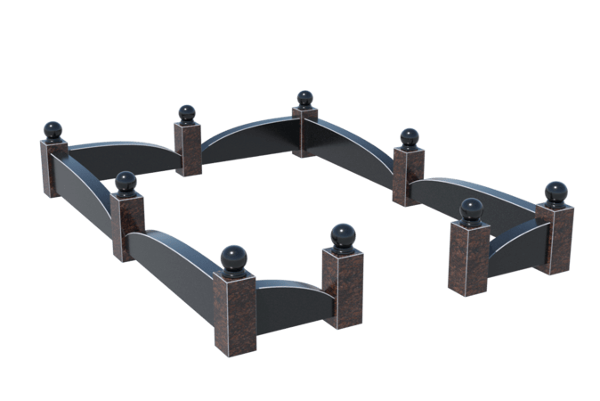 Цоколи на могилу в Твери | Цоколь на могилу №0044