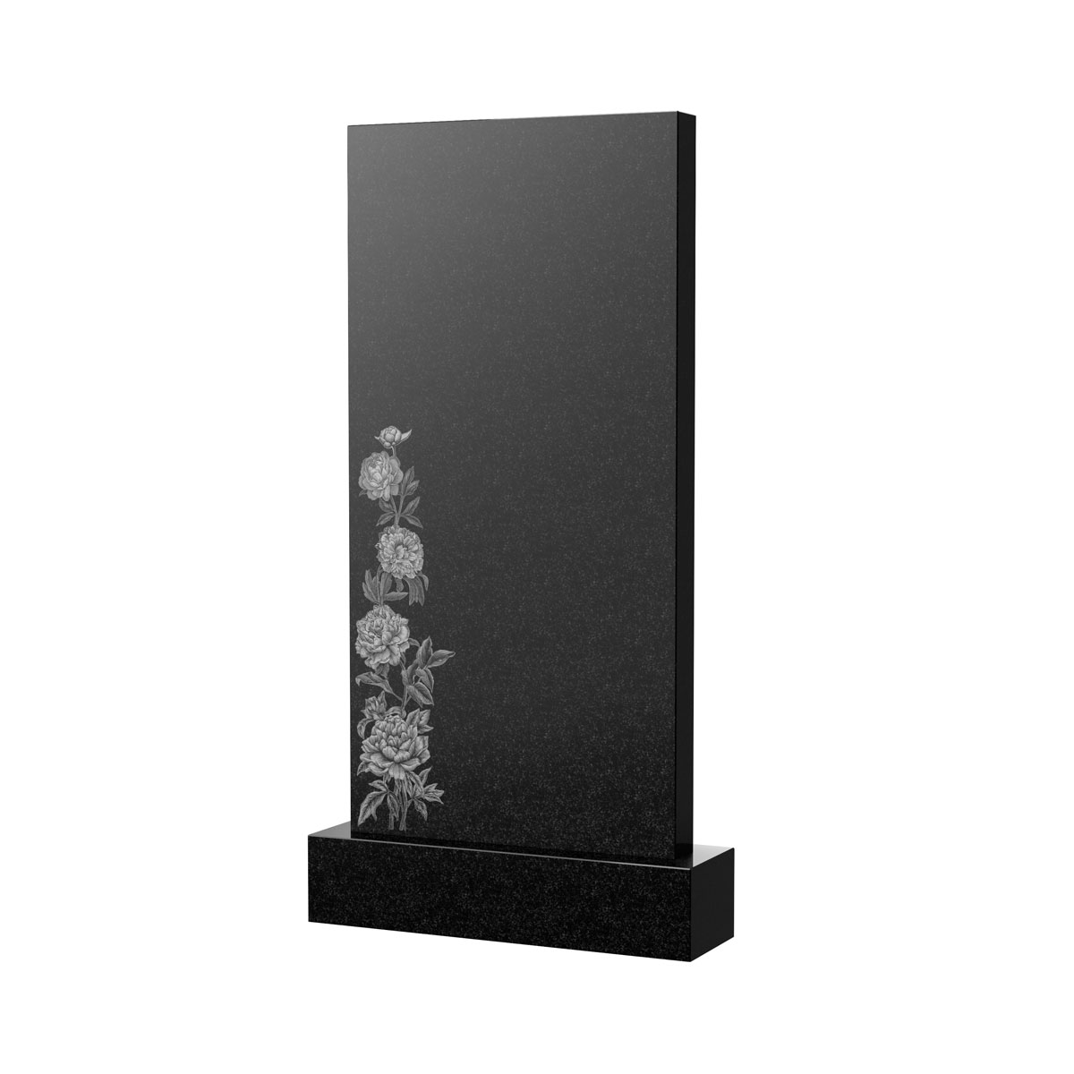 Художественное оформление памятника в Твери | Художественное оформление на гранитную стелу, рисунок ВХО-059