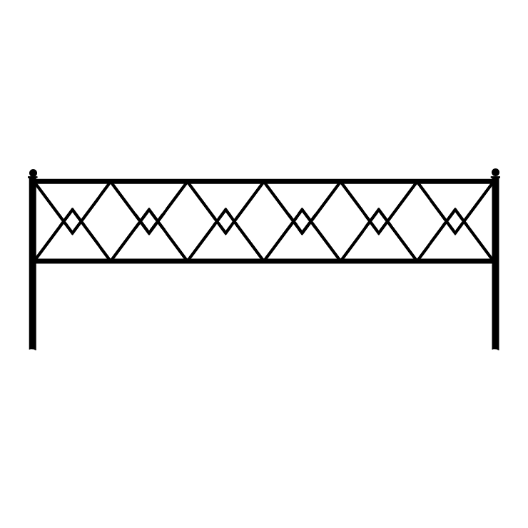 Кованые изделия в Твери | Кованая оградка ОГ.002