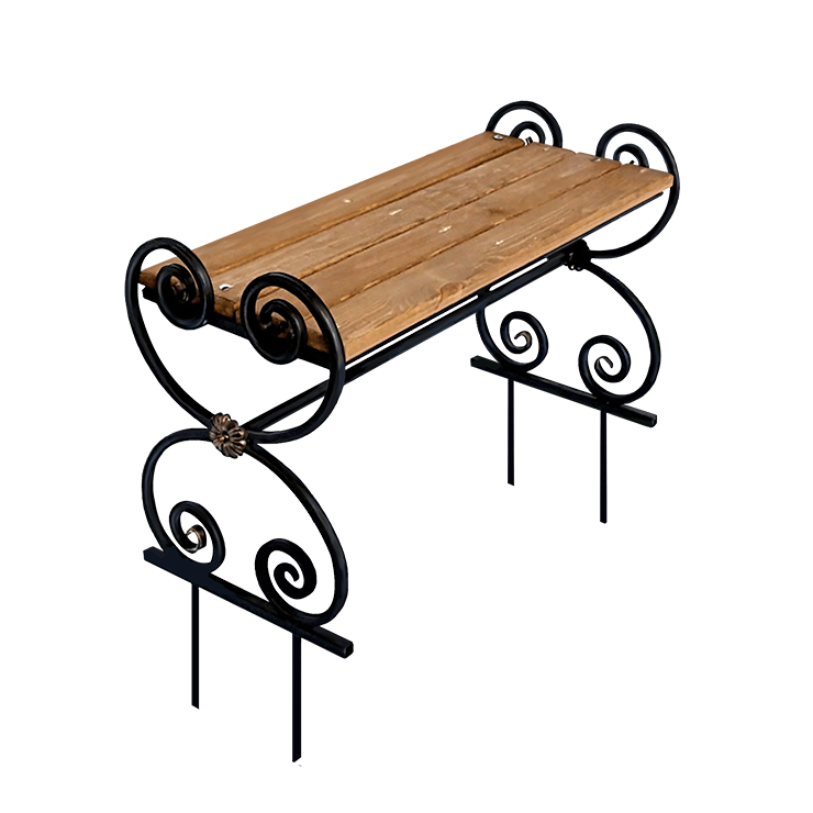 Кованые изделия в Твери | Кованая скамейка СТ.001