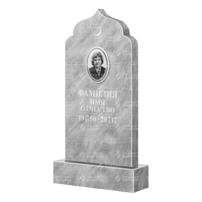 Бюджетные памятники в Твери | Мраморный памятник ФМ-037