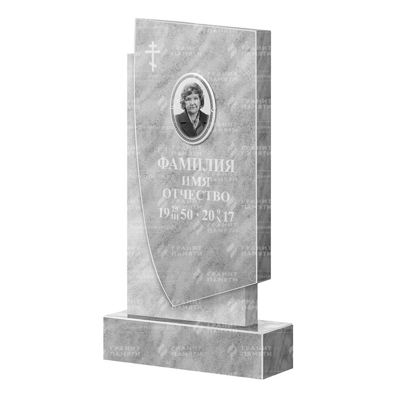 Памятники из мрамора в Твери | Мраморный памятник ФМ-075
