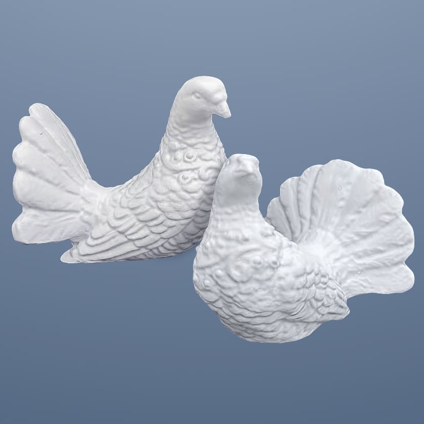 Скульптуры из искусственного мрамора в Твери | Голубь пара