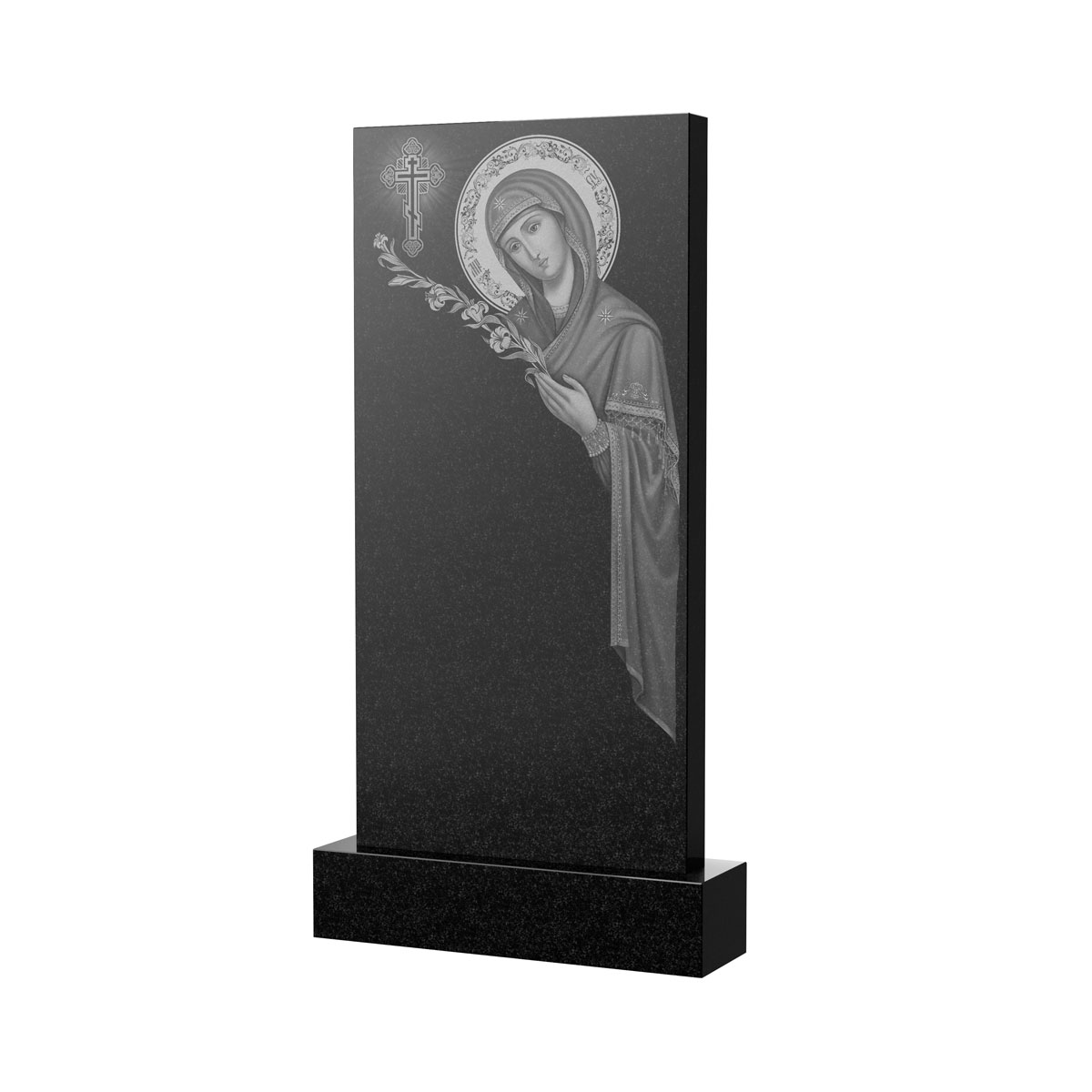 Художественное оформление памятника в Твери | Художественное оформление на гранитную стелу, рисунок ВХО-035