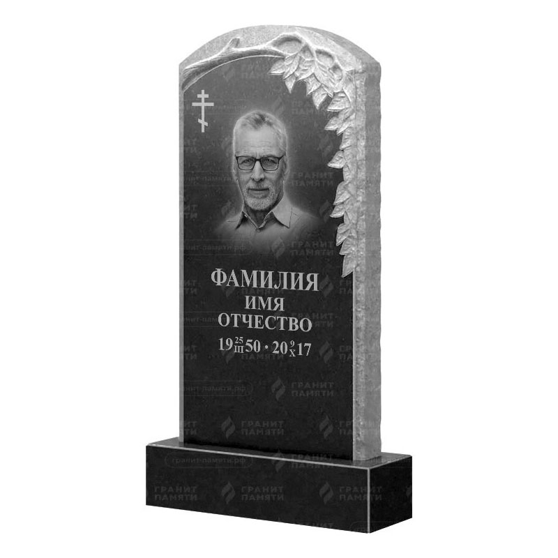 Памятники из гранита с деревом в Твери | Гранитный памятник ФГ-107
