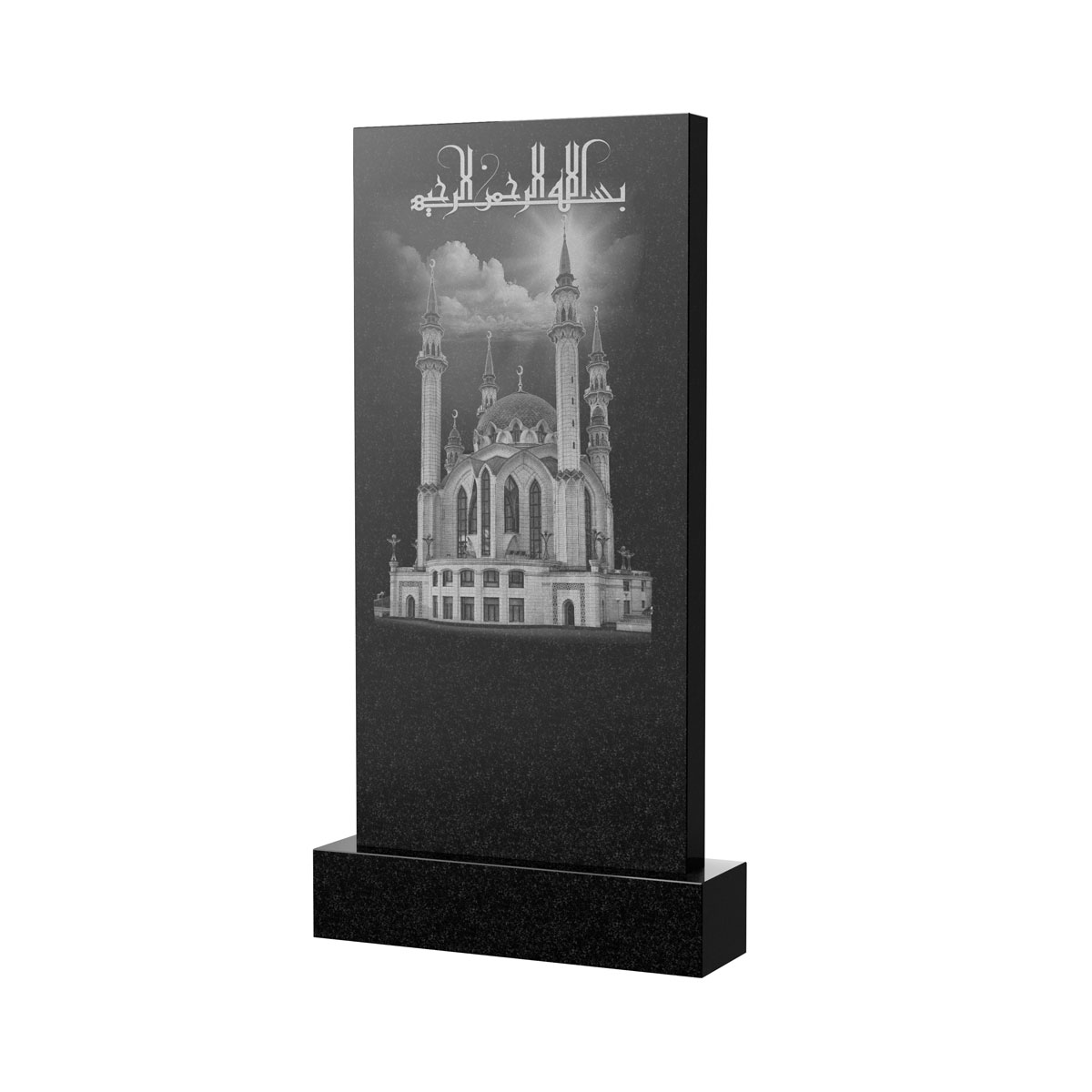 Художественное оформление памятника в Твери | Художественное оформление на гранитную стелу, рисунок ВХО-047