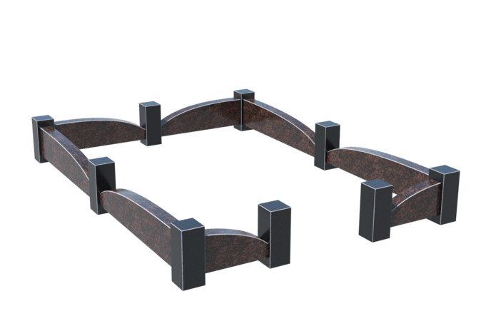 Цоколи на могилу в Твери | Цоколь на могилу №0042