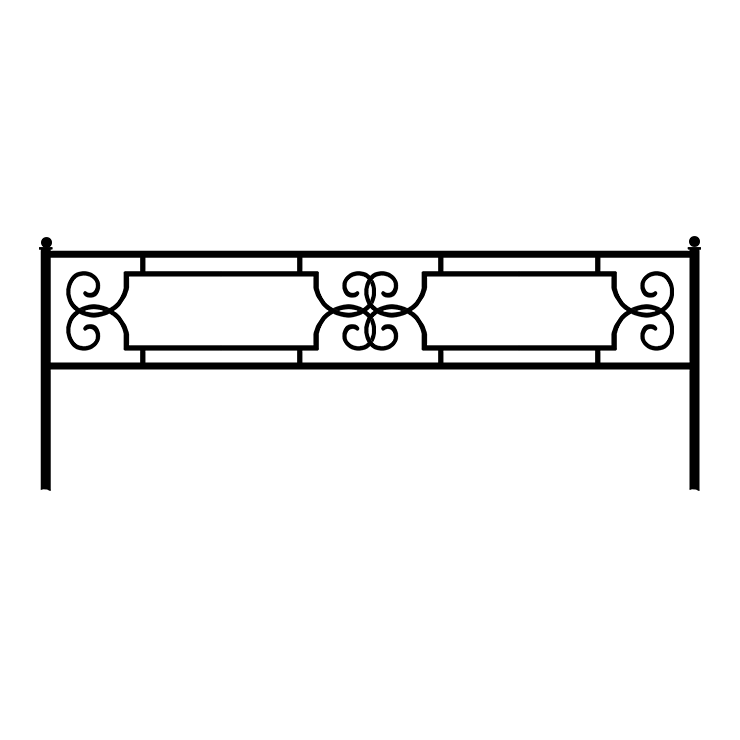 Кованые изделия в Твери | Кованая оградка ОГ.004
