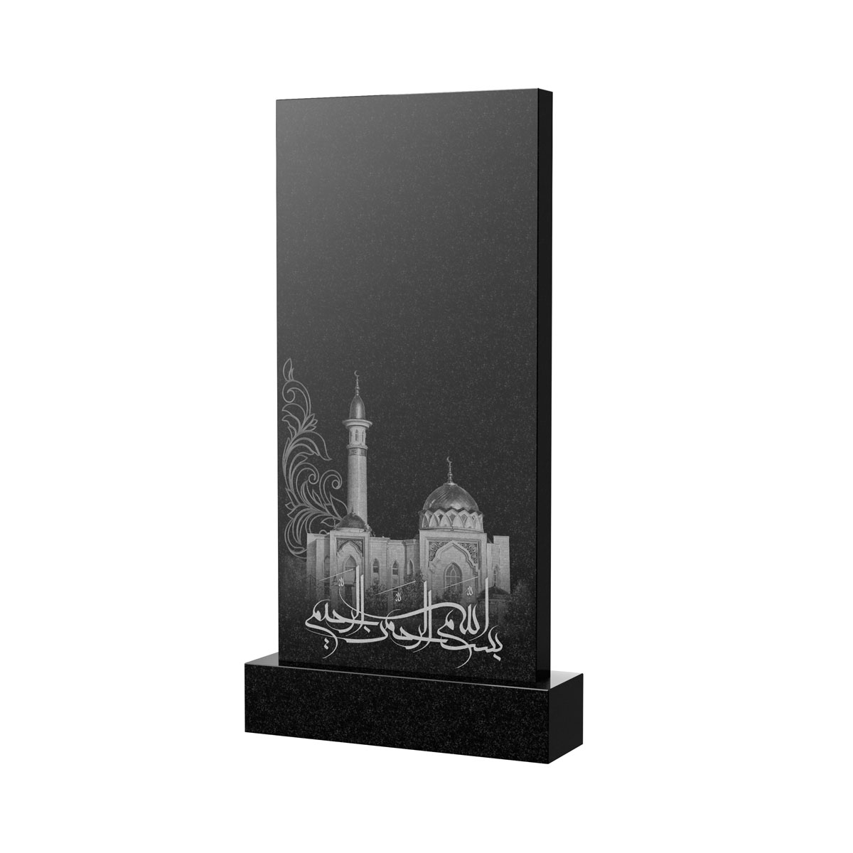 Художественное оформление памятника в Твери | Художественное оформление на гранитную стелу, рисунок ВХО-046