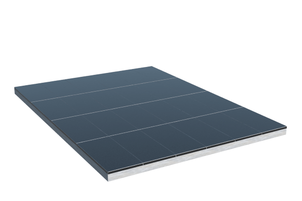 Площадки на могилу в Твери | Площадка с облицовкой гранитом Габбро