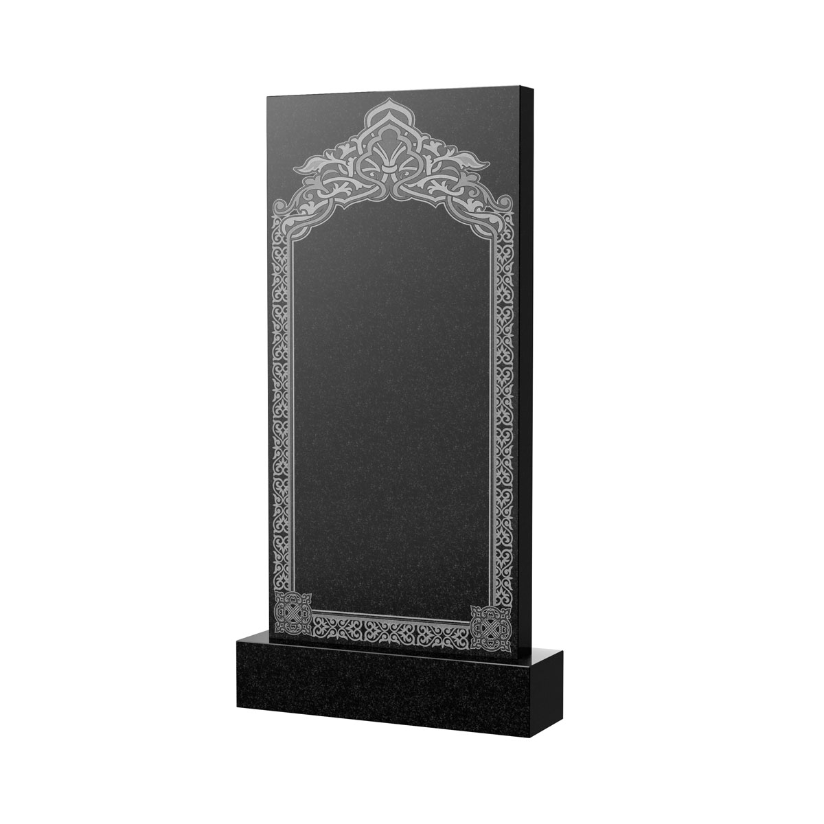 Художественное оформление памятника в Твери | Художественное оформление на гранитную стелу, рисунок ВХО-044