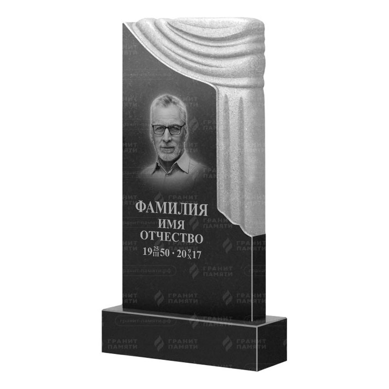 Памятники из гранита резные в Твери | Гранитный памятник ФГ-121