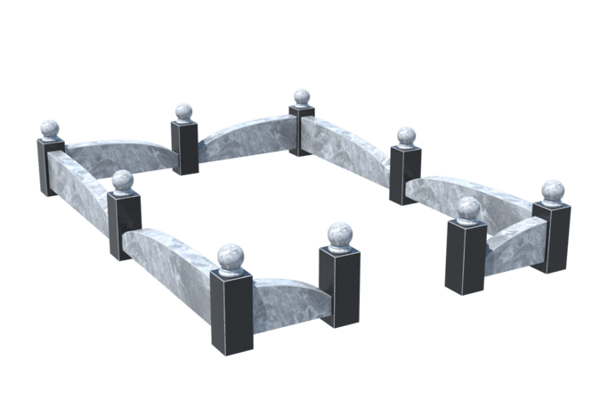 Цоколи на могилу в Твери | Цоколь на могилу №0040