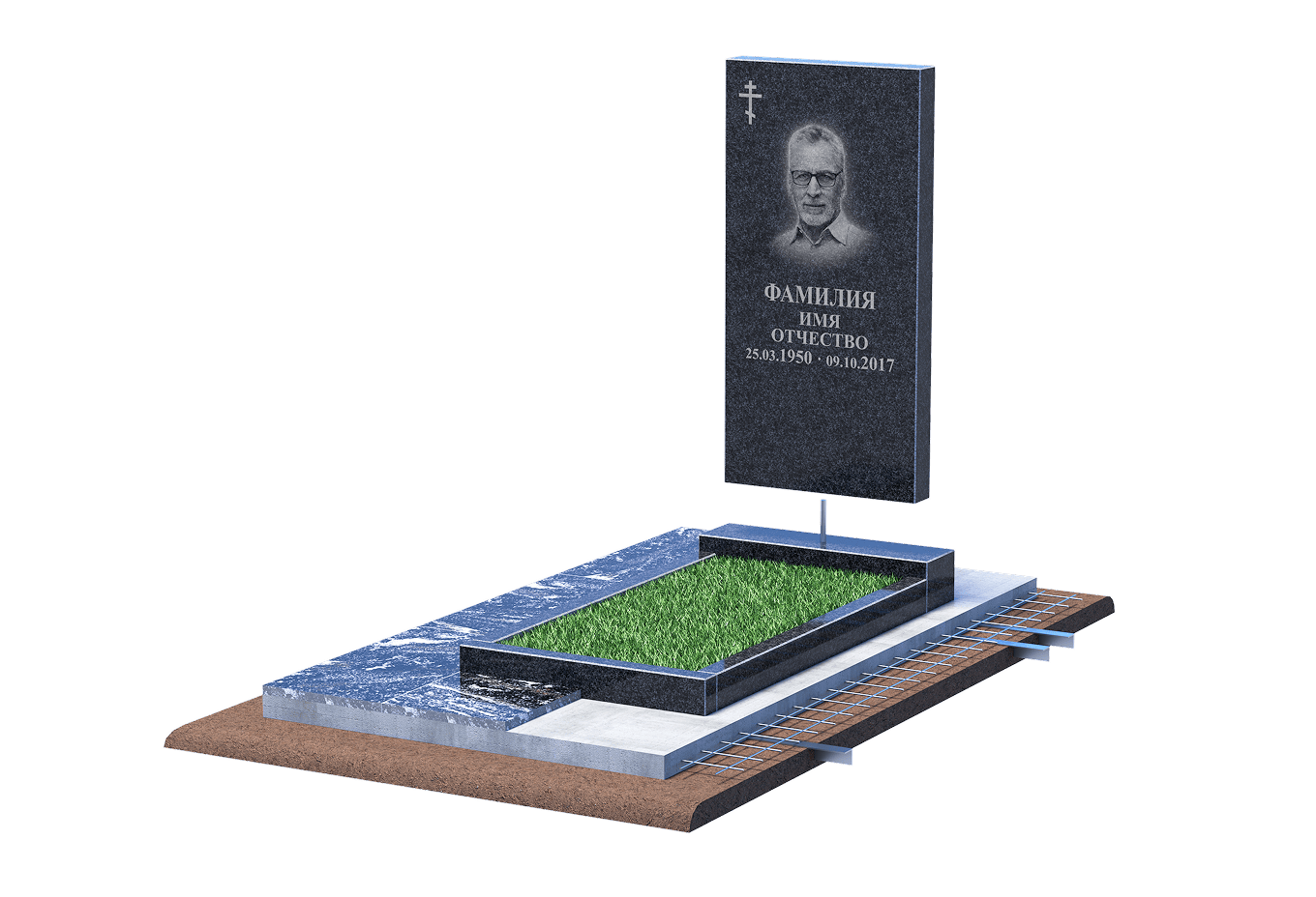 Установка памятника в Твери