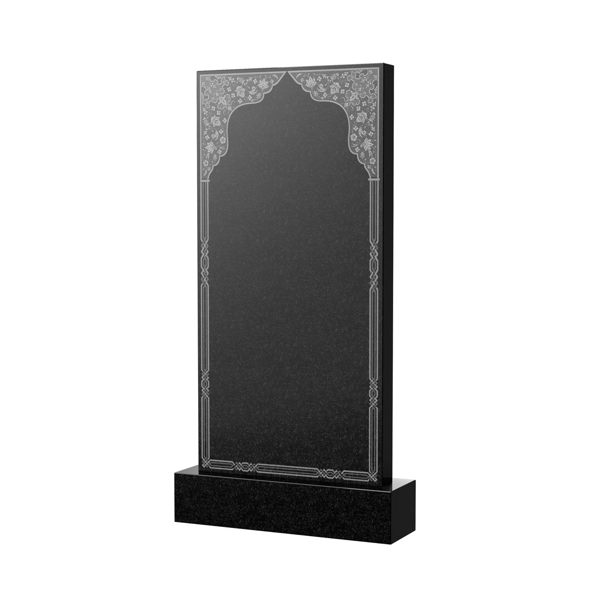 Художественное оформление памятника в Твери | Художественное оформление на гранитную стелу, рисунок ВХО-042