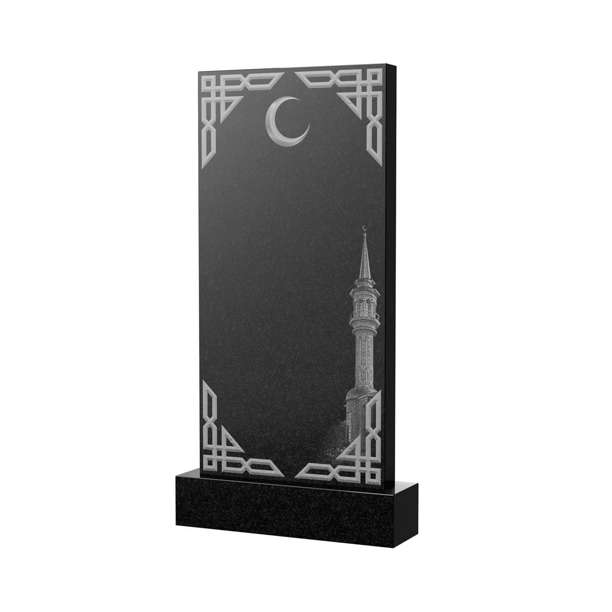 Художественное оформление памятника в Твери | Художественное оформление на гранитную стелу, рисунок ВХО-040