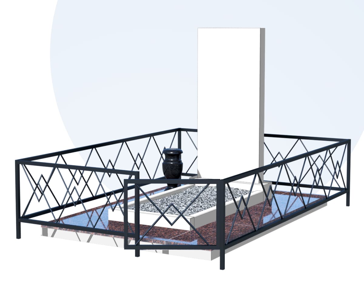 Благоустройство захоронения в Твери