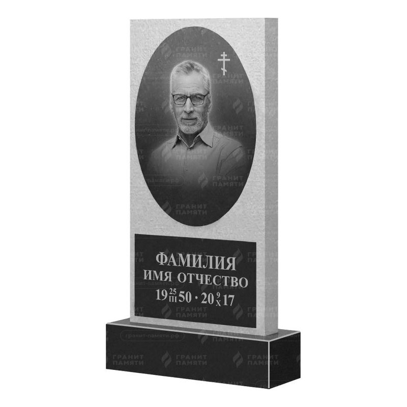 Памятники из гранита вертикальные в Твери | Гранитный памятник ФГ-166