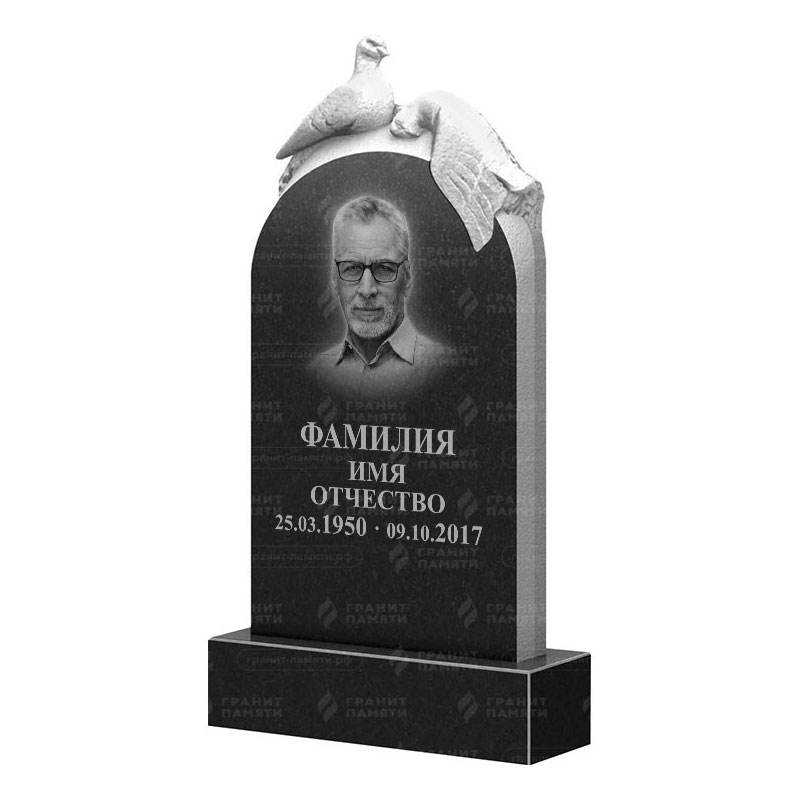 Памятники из гранита с птицами в Твери | Гранитный памятник ФГ-109