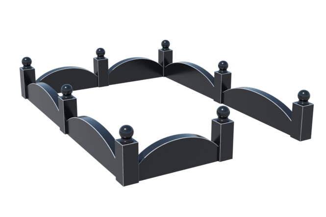 Цоколи на могилу в Твери | Цоколь на могилу №0002