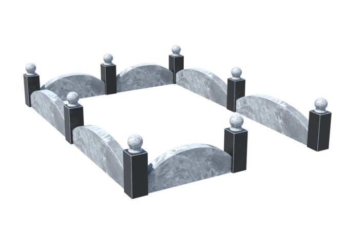 Цоколи на могилу в Твери | Цоколь на могилу №0003