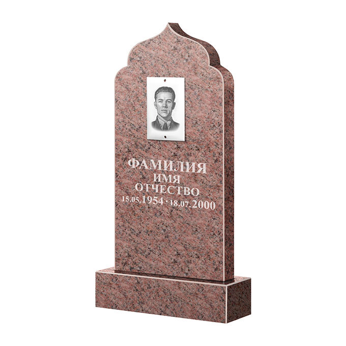 Гранитные памятники в Твери | Памятник из гранита Розалия Pink ФГЦ-037
