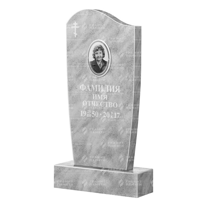 Бюджетные памятники в Твери | Мраморный памятник ФМ-031