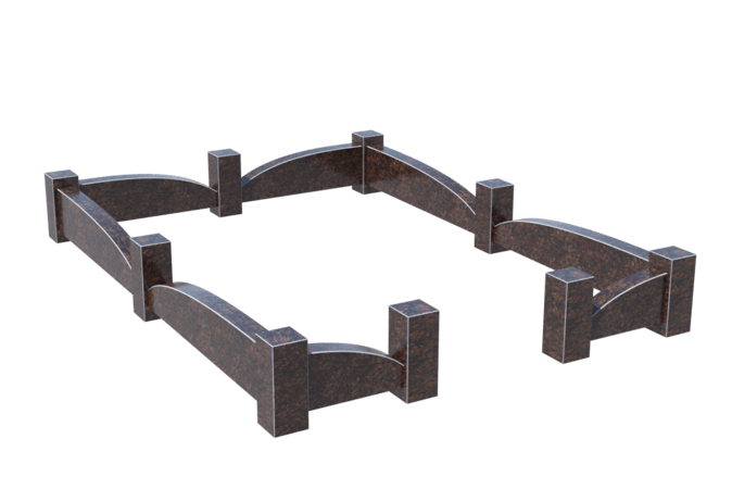 Цоколи на могилу в Твери | Цоколь на могилу №0043