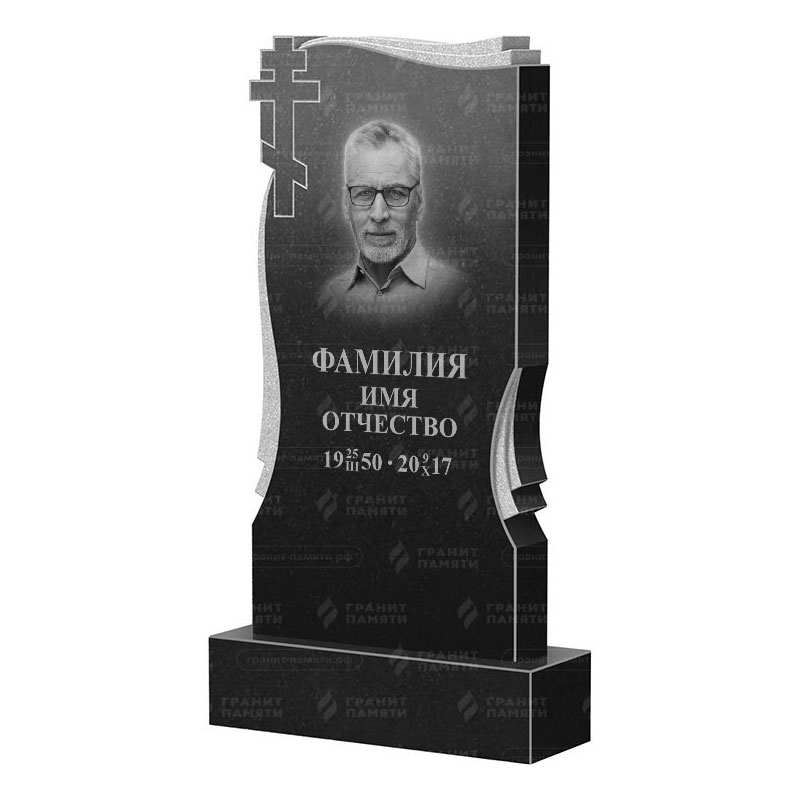Памятники из гранита вертикальные в Твери | Гранитный памятник ФГ-185