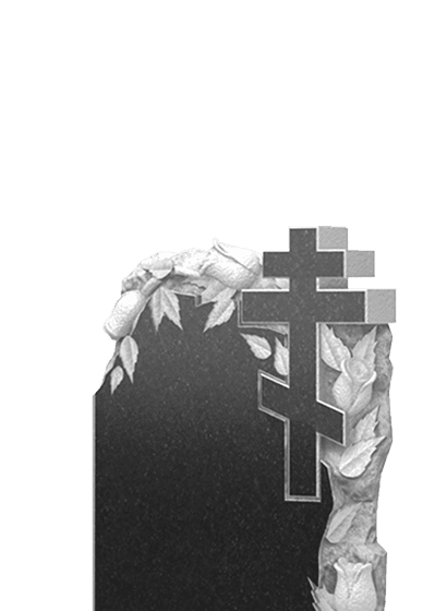 Памятники из гранита с цветами в Твери